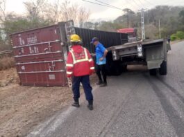 Municipio Tocópero| Vuelco de vehículo de carga