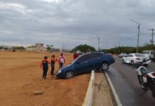 Punto Fijo| Vehículo se encunetó en la Curva de Sabino