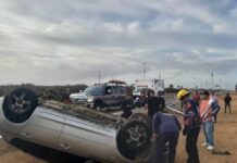 Municipio Los Taques| Vuelco de vehículo con daños materiales