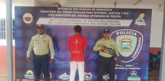Policarirubana captura a sujeto solicitado y responsable de intento de abuso