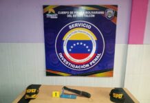 Detenido adolescente por agredir a un hombre con un machete en Punto Fijo