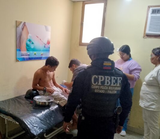 Adolescente resulta herido tras disputa con su hermano en Guacuira Abajo