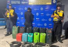 Persecución en Amuay deja un detenido y recuperación de material estratégico