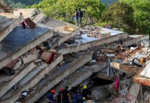 Reporte oficial de terremotos: 2.645 fallecidos