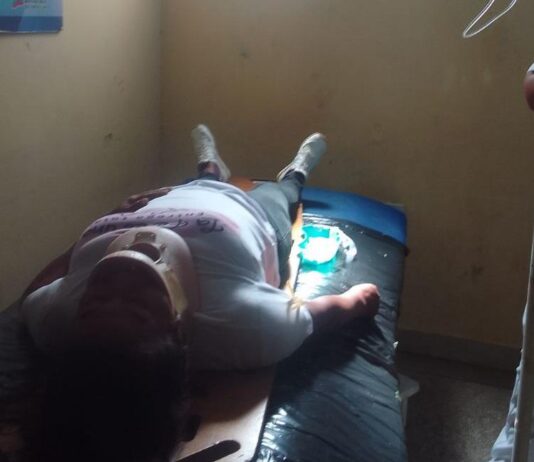¡Susto en la vía! Una mujer resultó herida tras impactar contra una cabra
