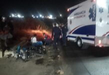 Impactante choque en la avenida Girardot deja dos jovenes con politraumatismos