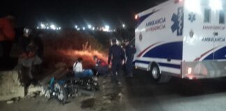 Impactante choque en la avenida Girardot deja dos jovenes con politraumatismos