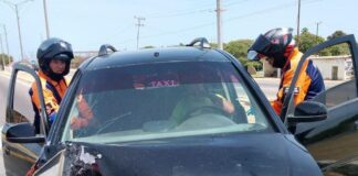 Colisión de frente en El Cardón deja un conductor herido