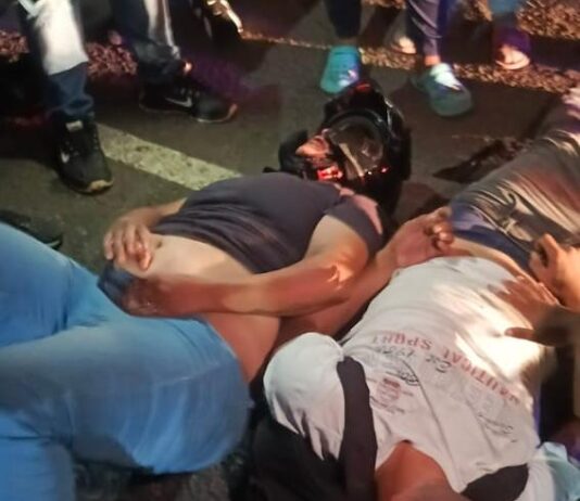 El alcohol al volante vuelve a golpear: dos lesionados tras choque de motos en la Variante Sur
