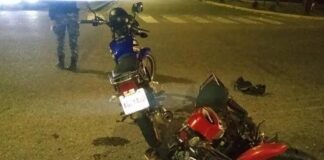 Colisión de motos en el municipio Sucre deja tres heridos