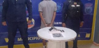 Detenido adolescente con arma de fuego en Boca de Aroa