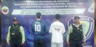 Vídeo| Dos detenidos por hechos violentos en Las Virtudes
