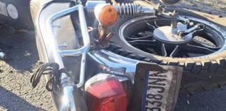 Dos pescadores sobreviven a aparatoso accidente tras estallido de neumático
