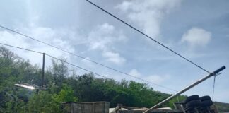Vuelco de gandola en Tocópero