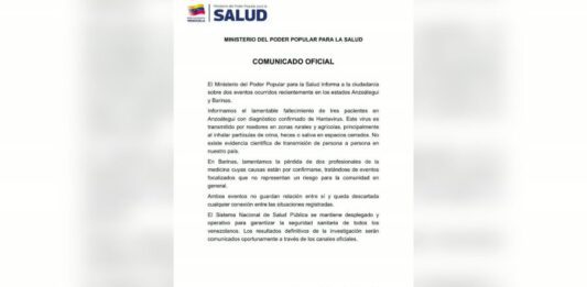 Confirman tres muertos por hantavirus en Anzoátegui y «rastrean» causas de dos médicos fallecidos en Barinas