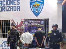 ¡Operación Búho en acción! Funcionarios de la Brigada Motorizada neutralizan a sujetos que desafiaron a la autoridad en Coro