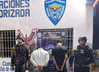 ¡Operación Búho en acción! Funcionarios de la Brigada Motorizada neutralizan a sujetos que desafiaron a la autoridad en Coro