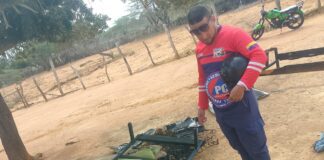 Dos adultos resultan ilesos tras incendio de su vivienda en Jadacaquiva