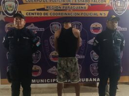 Polifalcón atrapa a sujeto tras violento ataque a una familia en Las Piedras