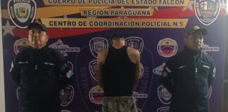 Polifalcón atrapa a sujeto tras violento ataque a una familia en Las Piedras