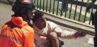 Motorizado sobrevive a aparatoso choque por alcance en Bella Vista