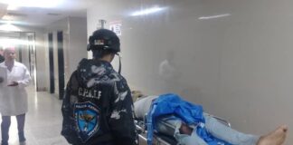Motorizado herido tras ser colisionado por un vehículo que se dio a la fuga en Tucacas