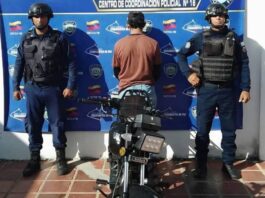 Cayó motorizado tras violenta persecución y agredir a policía en Mauroa