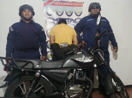 Motorizado se puso violento y quedó a disposición del Ministerio Público