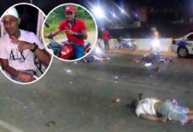 Tragedia en la Chema Saher: Colisión de motos tiñe de sangre la noche del domingo en Coro