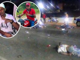 Tragedia en la Chema Saher: Colisión de motos tiñe de sangre la noche del domingo en Coro