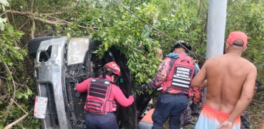 Tragedia en la Morón- Coro: Dos muertos y una lesionada en accidente de tránsito