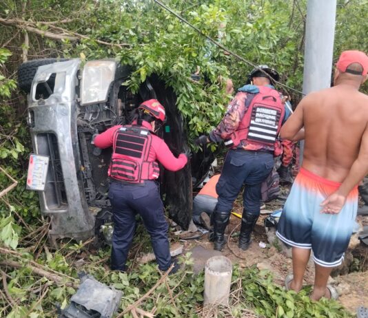 Tragedia en la Morón- Coro: Dos muertos y una lesionada en accidente de tránsito