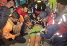 Colisión de motos en la avenida Hugo Chávez deja una mujer hospitalizada