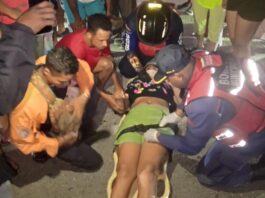 Colisión de motos en la avenida Hugo Chávez deja una mujer hospitalizada
