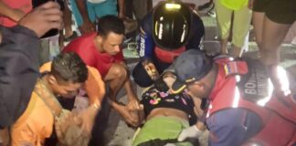 Colisión de motos en la avenida Hugo Chávez deja una mujer hospitalizada