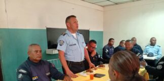 Con un almuerzo Policías en Punto Fijo conmemoran su día