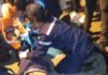 Funcionario de Polifalcón y un joven heridos tras colisionar la moto con una Blazer
