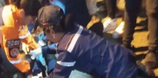 Funcionario de Polifalcón y un joven heridos tras colisionar la moto con una Blazer