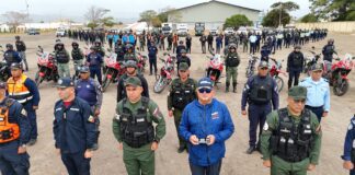 Policía de Falcón lidera despliegue mixto para blindar la seguridad en Paraguaná