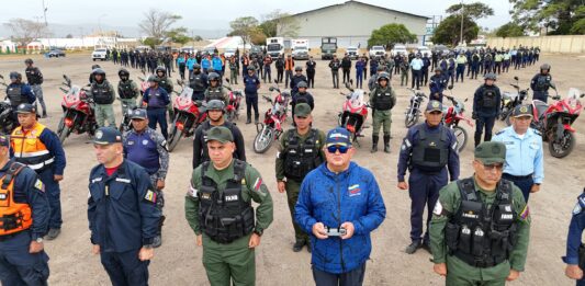 Policía de Falcón lidera despliegue mixto para blindar la seguridad en Paraguaná