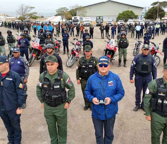 Policía de Falcón lidera despliegue mixto para blindar la seguridad en Paraguaná