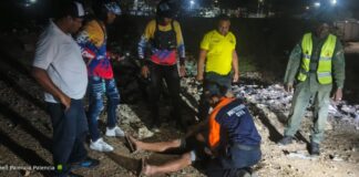 Vuelco de buseta dejó al conductor con escoriaciones