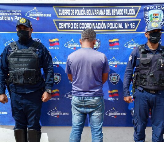 ¡Cayó uno de los diez más buscados! Policía de Falcón captura solicitado por homicidio en Mauroa