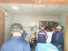Pareja carabobeña resulta lesionada en deslizamiento de moto