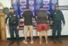 Polifalcón aprehendió a dos sujetos por alteración al orden público en Chichiriviche
