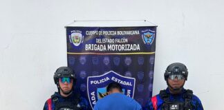 Detenido bloquero en Coro tras reaccionar violentamente durante un procedimiento