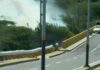 Vídeo| Colisión en la avenida Coro deja un conductor herido en Punto Fijo