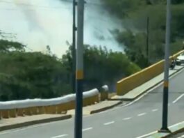 Vídeo| Colisión en la avenida Coro deja un conductor herido en Punto Fijo