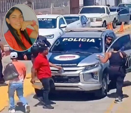 ¡Femicidio en La Guaira! Comisario de la policía asesina a balazos a su expareja