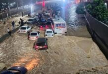 Seis desaparecidos tras embates de las lluvias